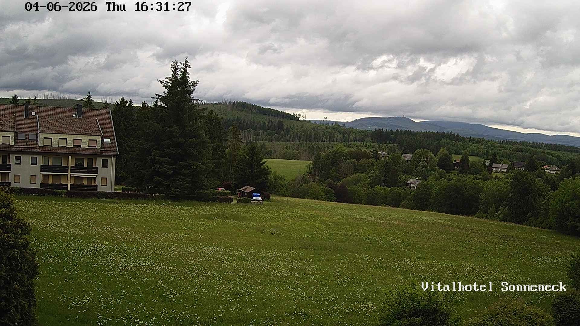 Archived image Webcam Hohegeiß-Braunlage: Panorama view