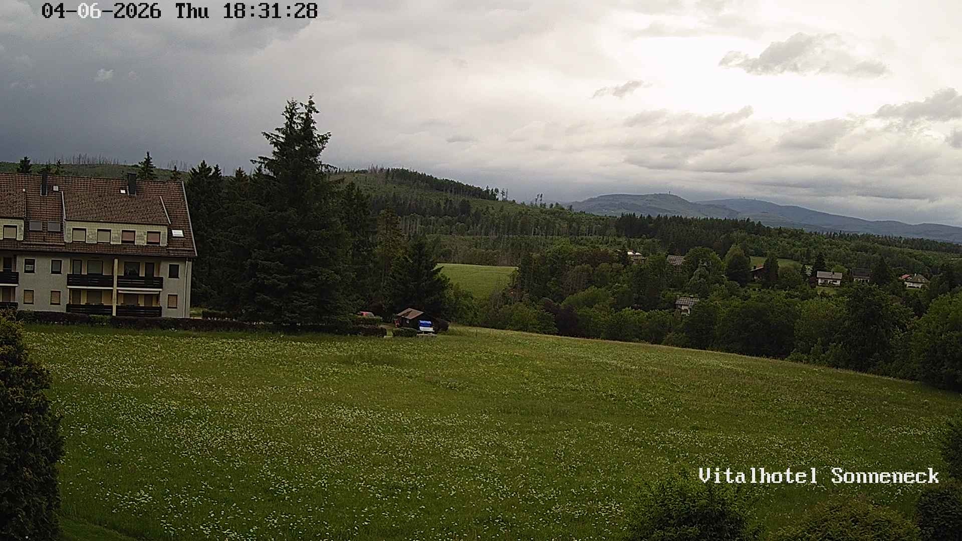 Archived image Webcam Hohegeiß-Braunlage: Panorama view
