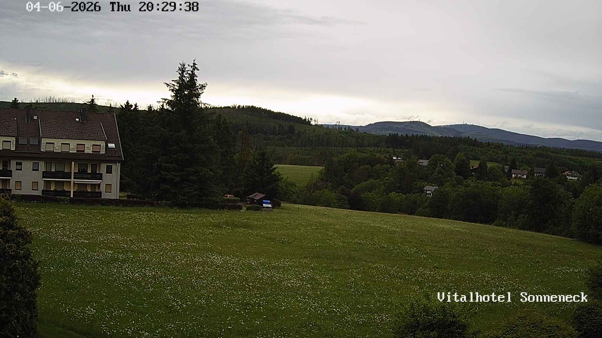 Archived image Webcam Hohegeiß-Braunlage: Panorama view