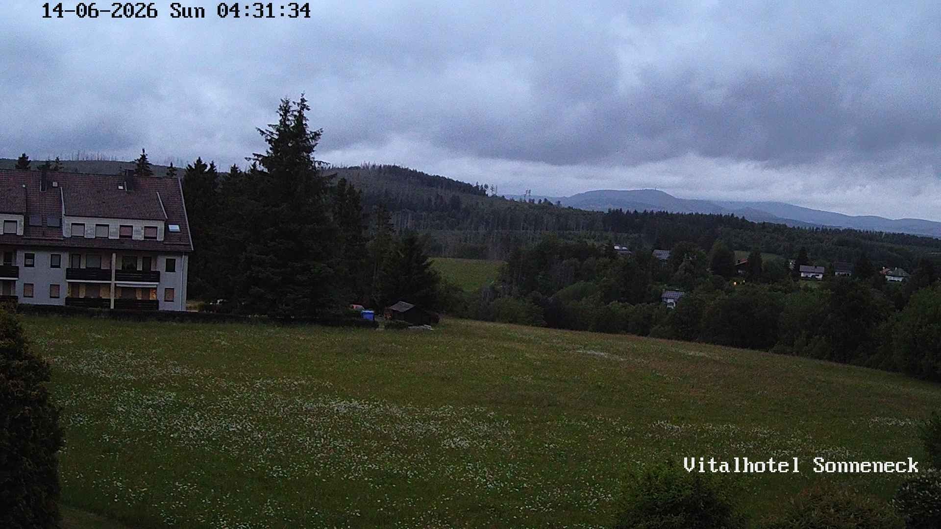Archived image Webcam Hohegeiß-Braunlage: Panorama view