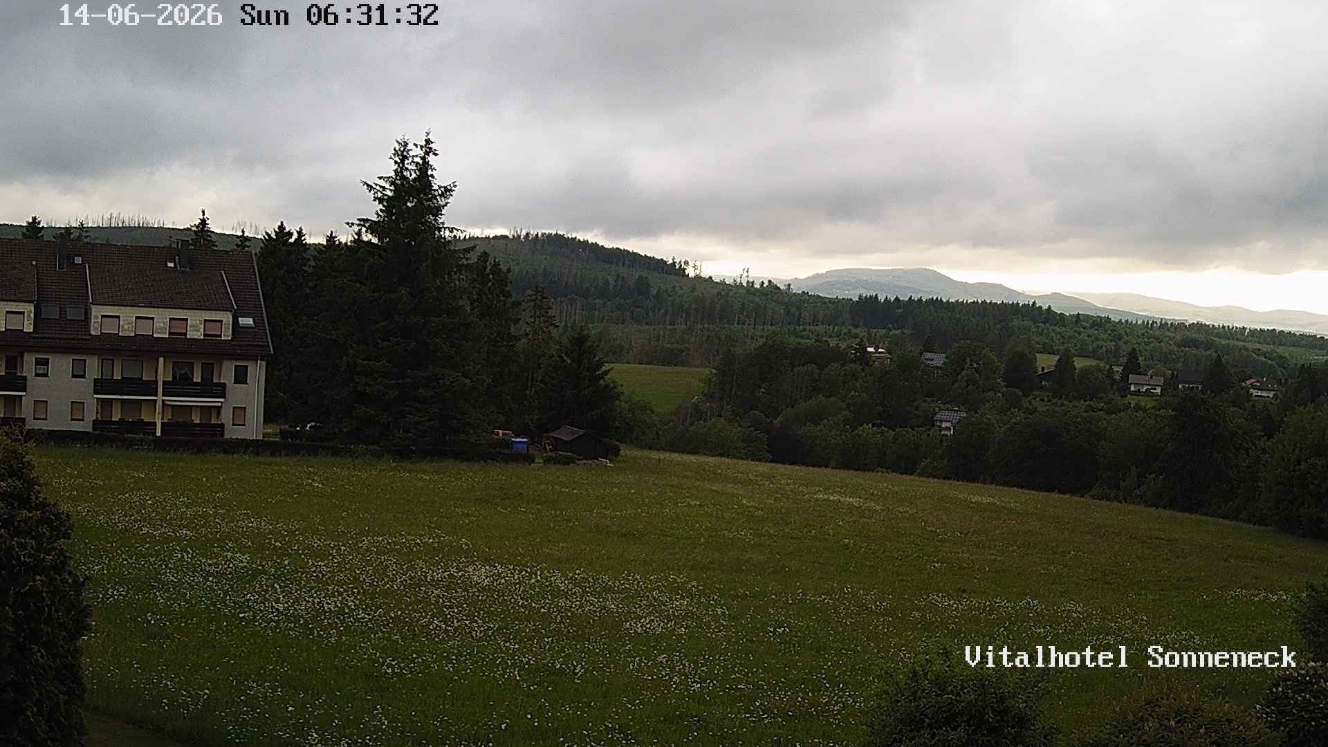Archived image Webcam Hohegeiß-Braunlage: Panorama view