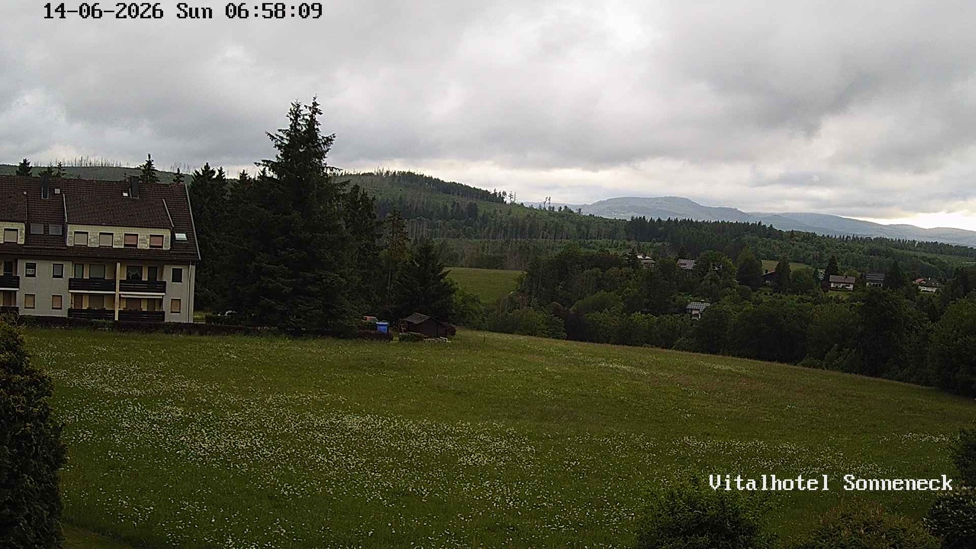 Archived image Webcam Hohegeiß-Braunlage: Panorama view
