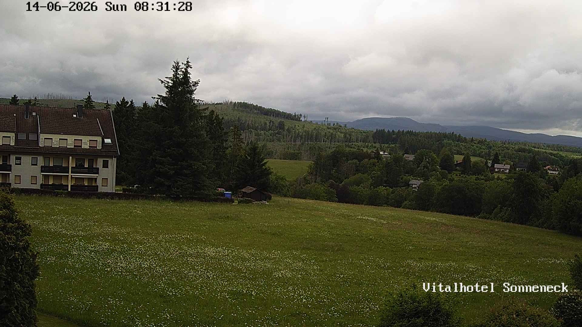 Archived image Webcam Hohegeiß-Braunlage: Panorama view