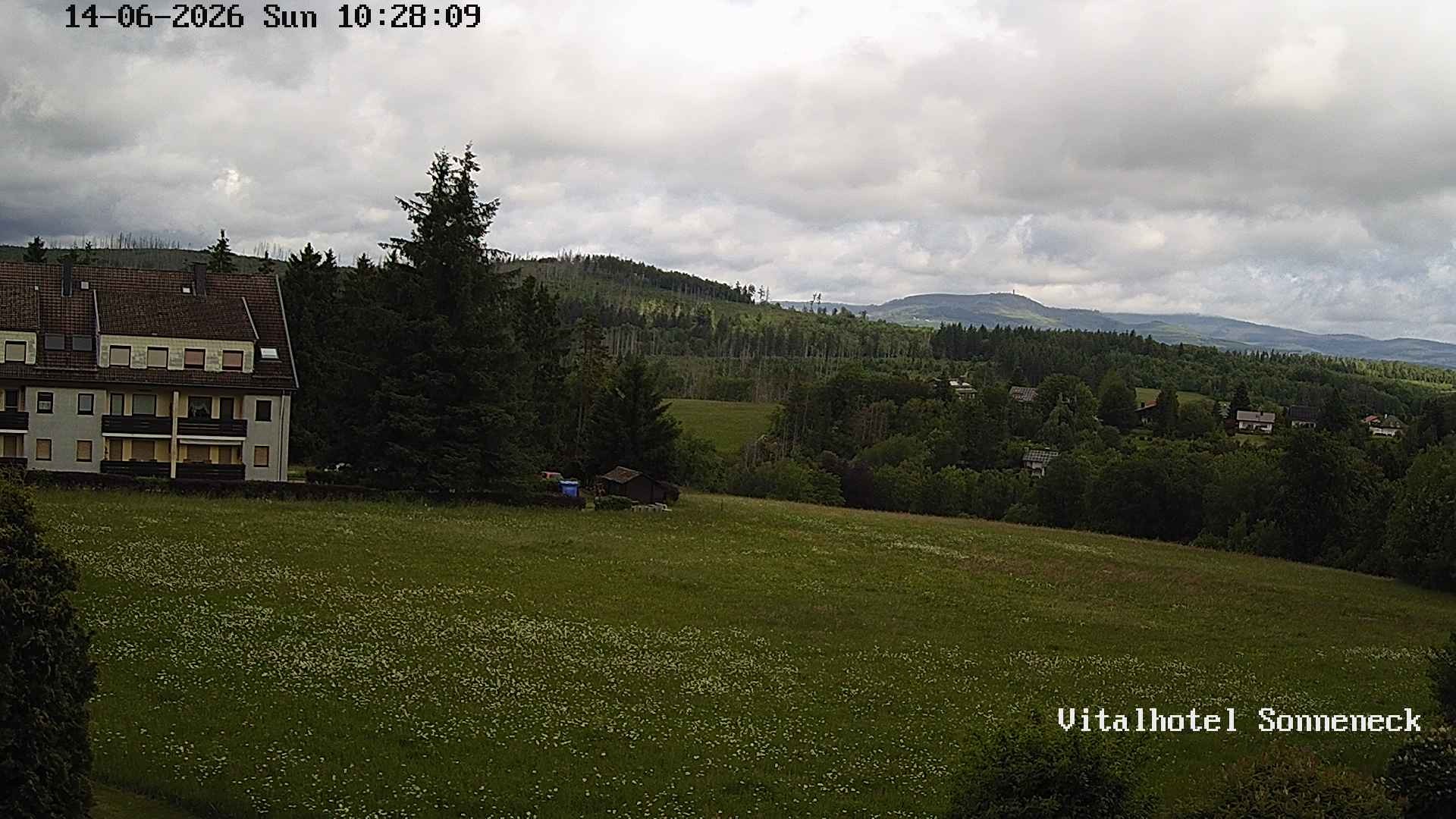 Archived image Webcam Hohegeiß-Braunlage: Panorama view