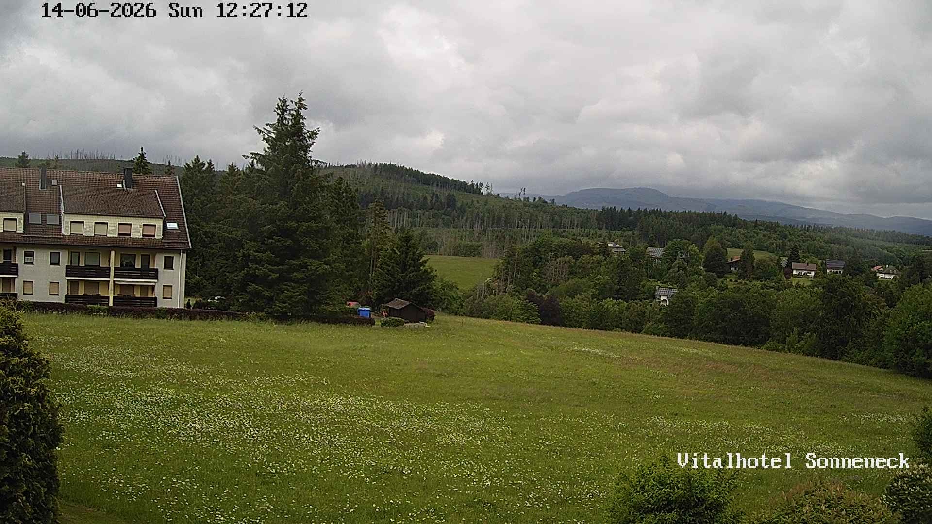Archived image Webcam Hohegeiß-Braunlage: Panorama view