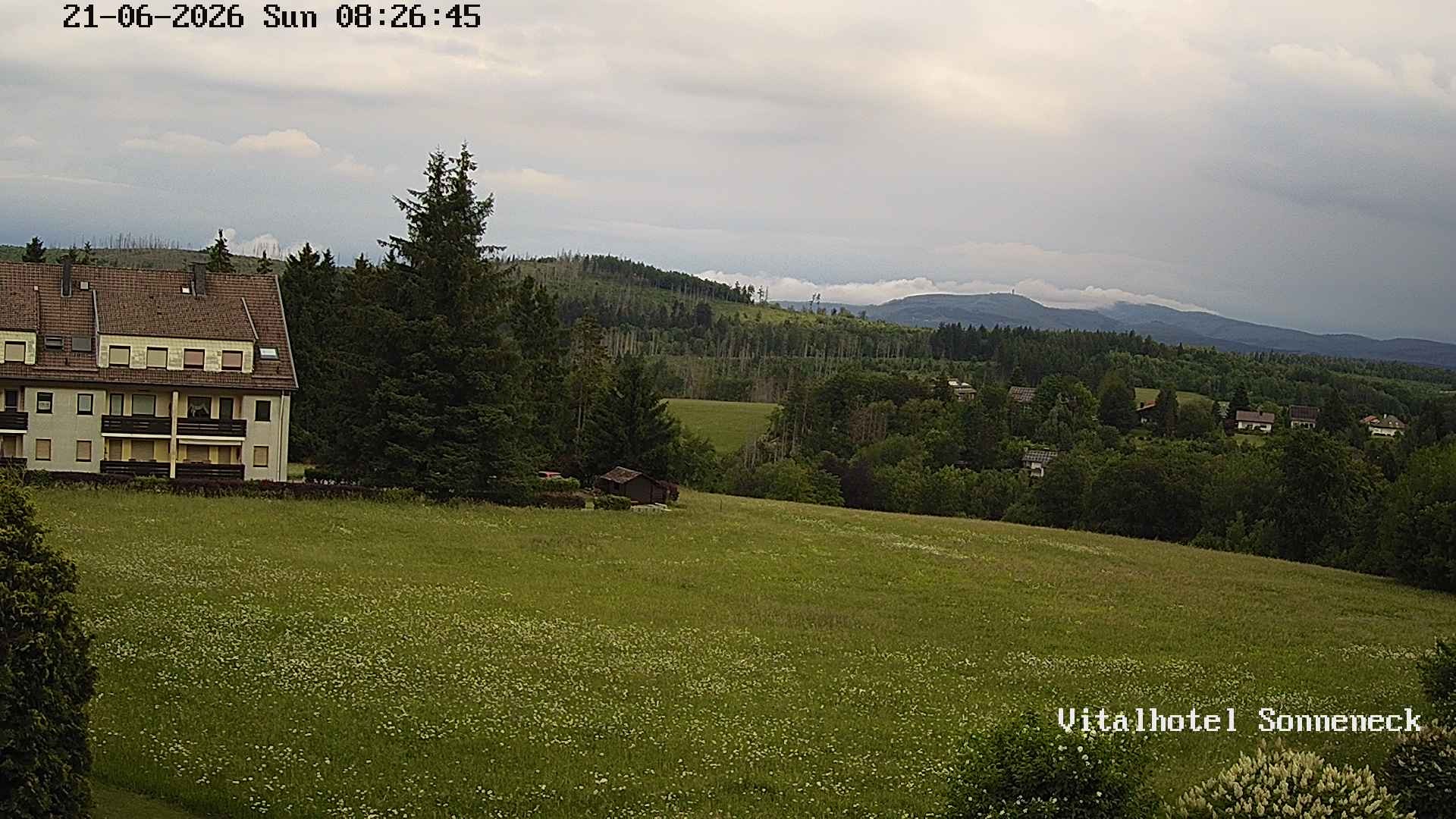 Archived image Webcam Hohegeiß-Braunlage: Panorama view