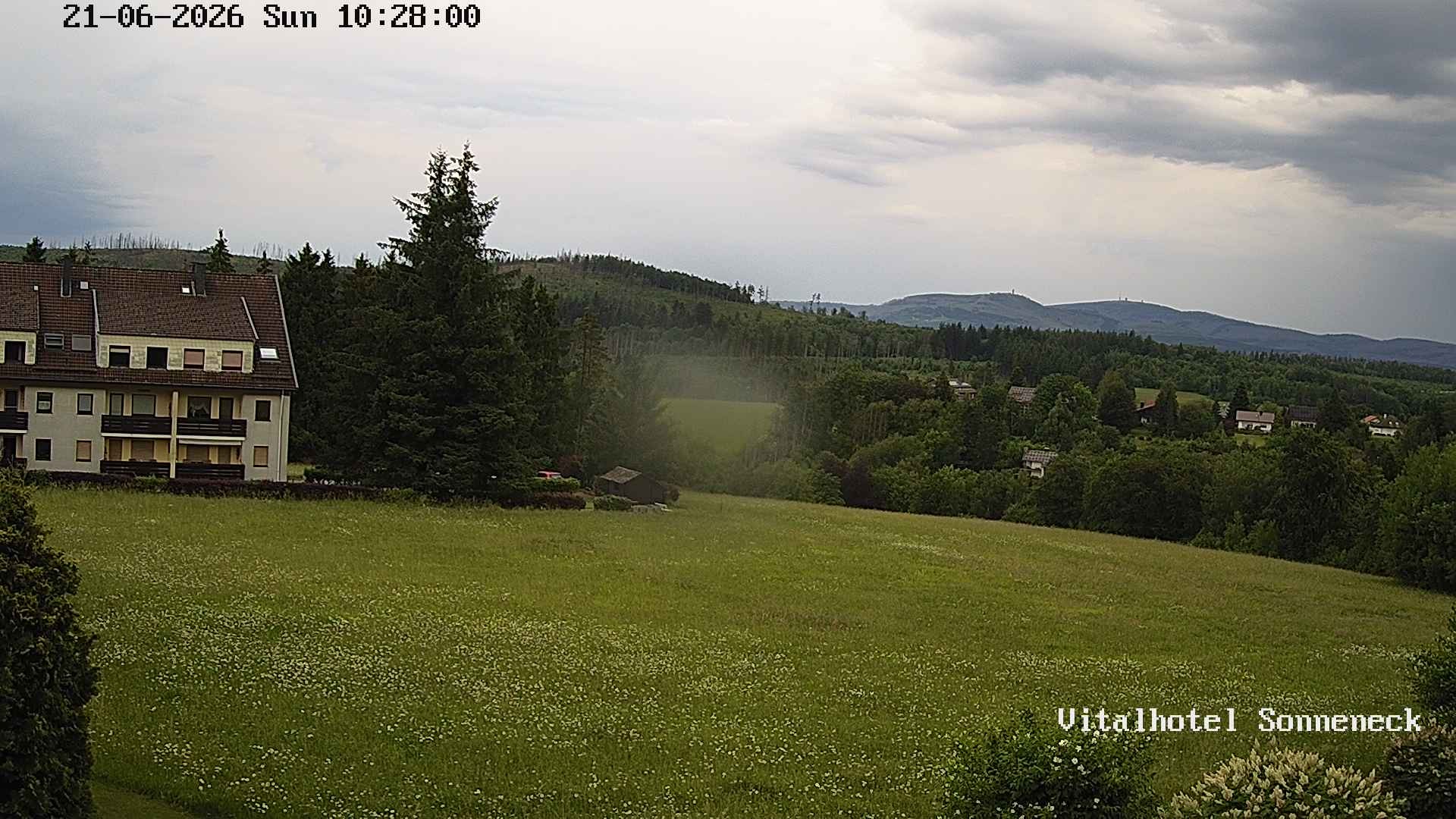 Archived image Webcam Hohegeiß-Braunlage: Panorama view
