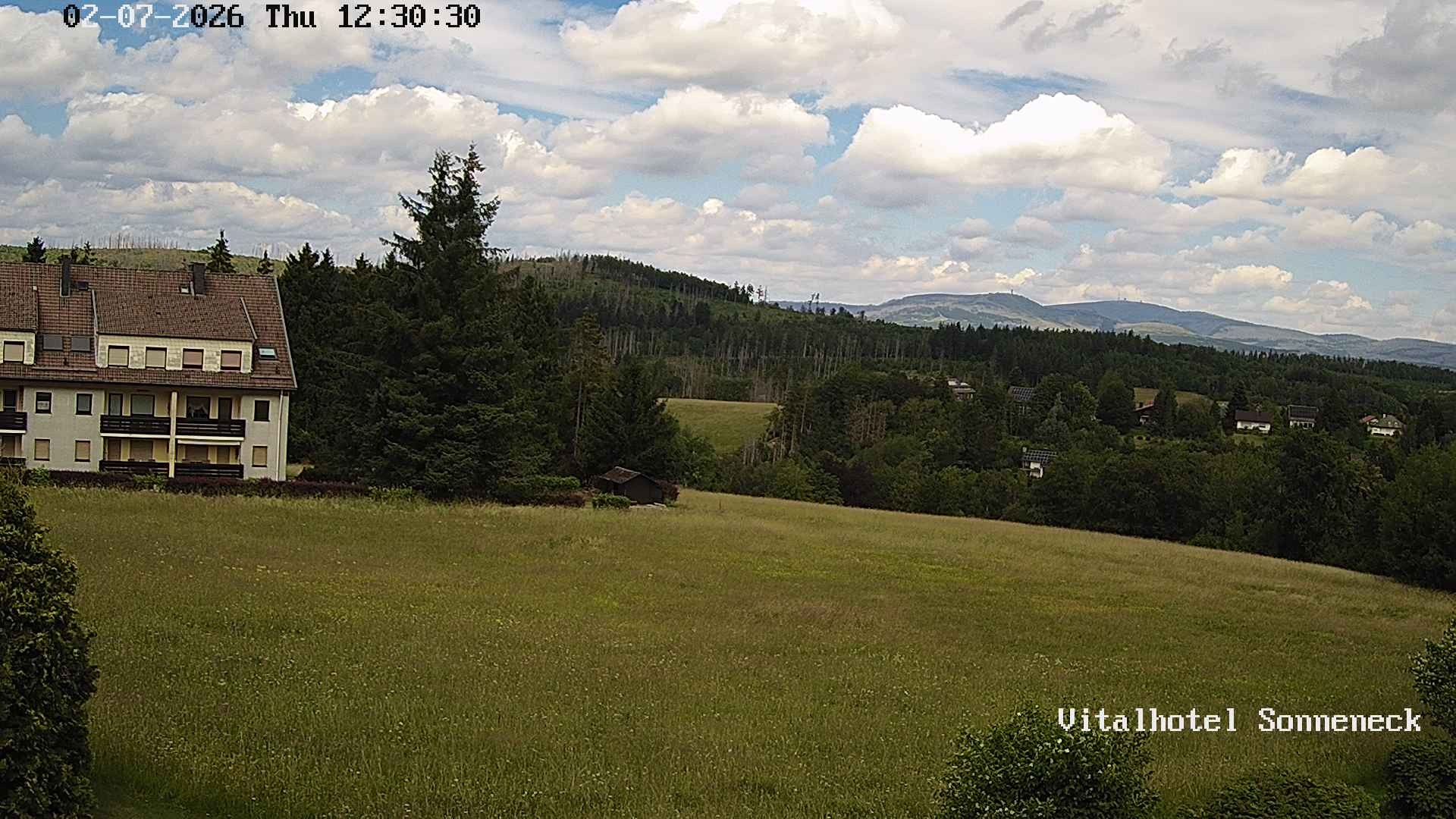 Archived image Webcam Hohegeiß-Braunlage: Panorama view