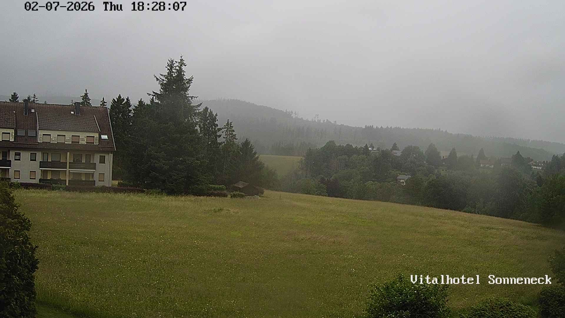 Archived image Webcam Hohegeiß-Braunlage: Panorama view