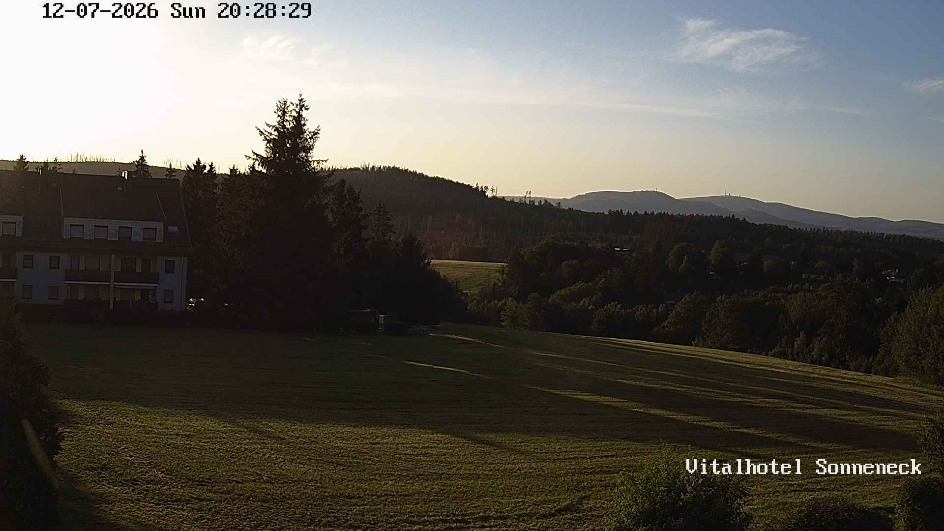Archived image Webcam Hohegeiß-Braunlage: Panorama view