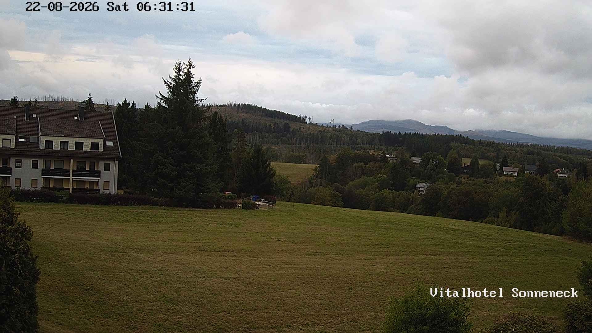 Archived image Webcam Hohegeiß-Braunlage: Panorama view