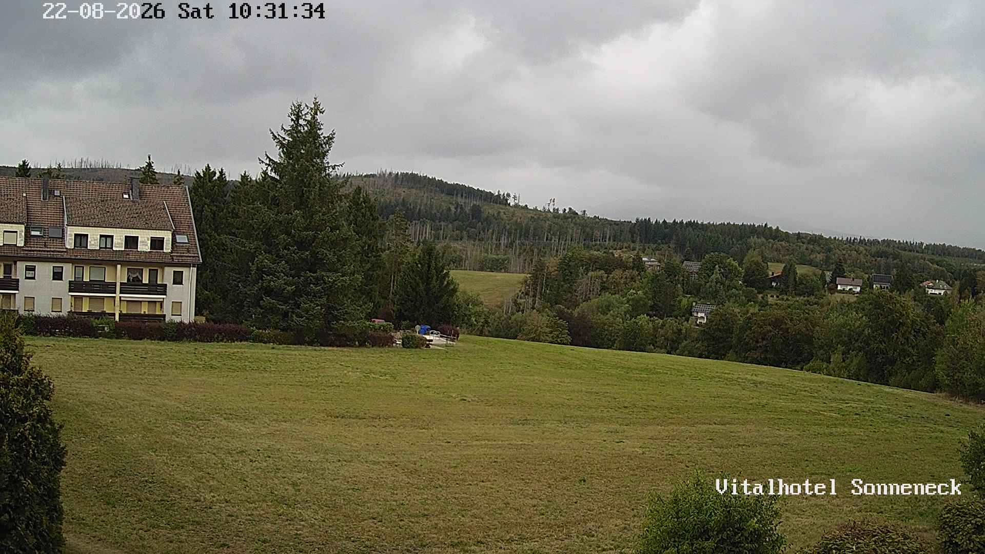 Archived image Webcam Hohegeiß-Braunlage: Panorama view