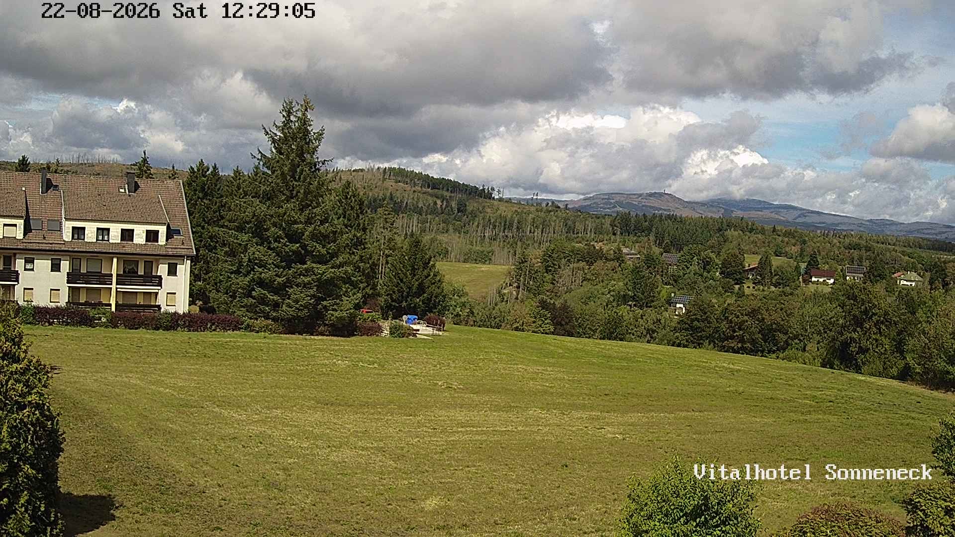 Archived image Webcam Hohegeiß-Braunlage: Panorama view
