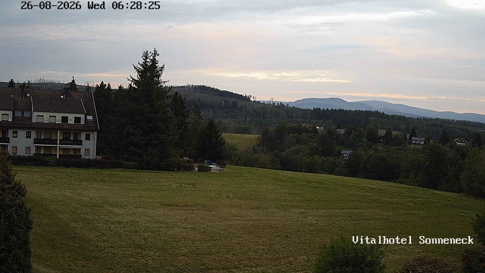 Archived image Webcam Hohegeiß-Braunlage: Panorama view