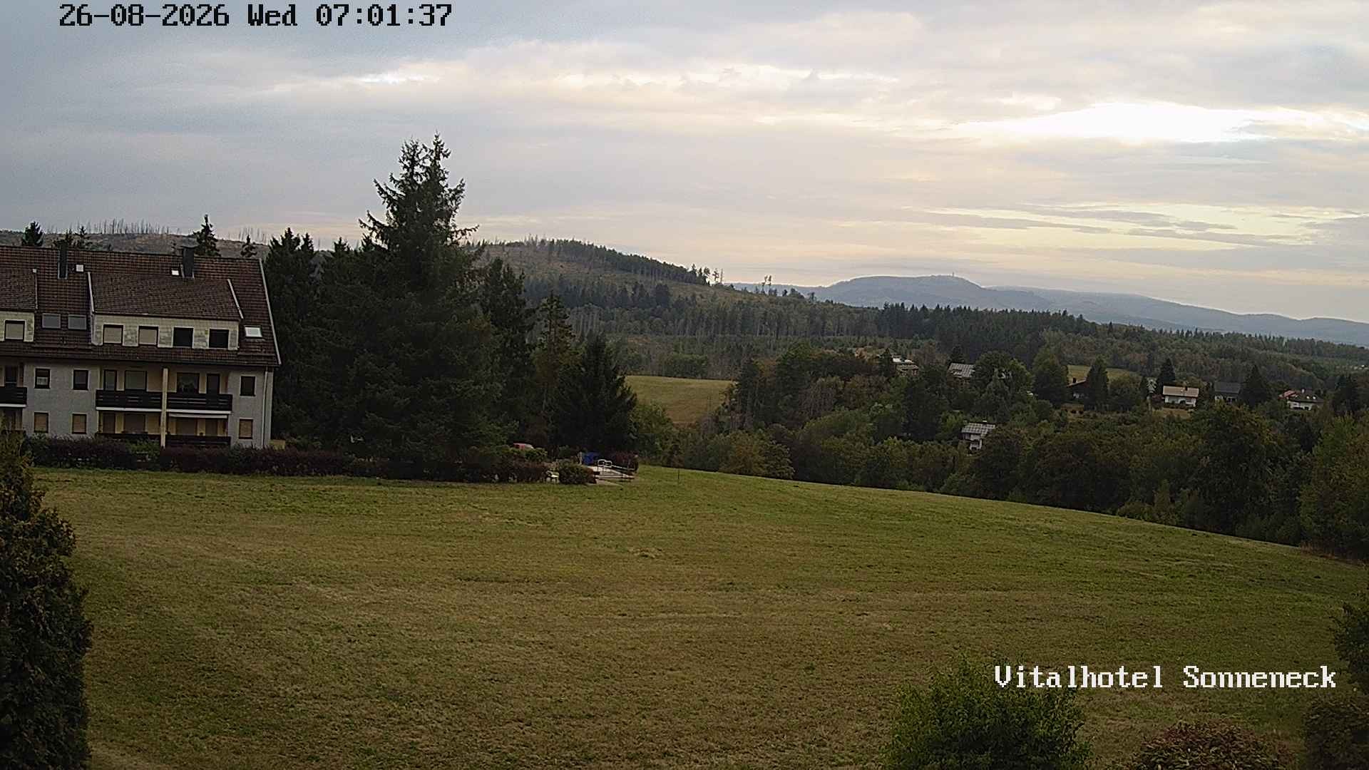 Archived image Webcam Hohegeiß-Braunlage: Panorama view