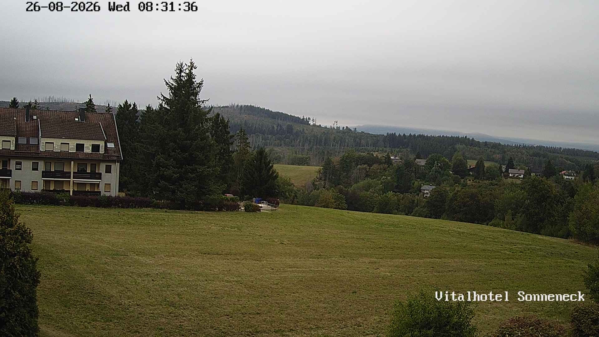 Archived image Webcam Hohegeiß-Braunlage: Panorama view