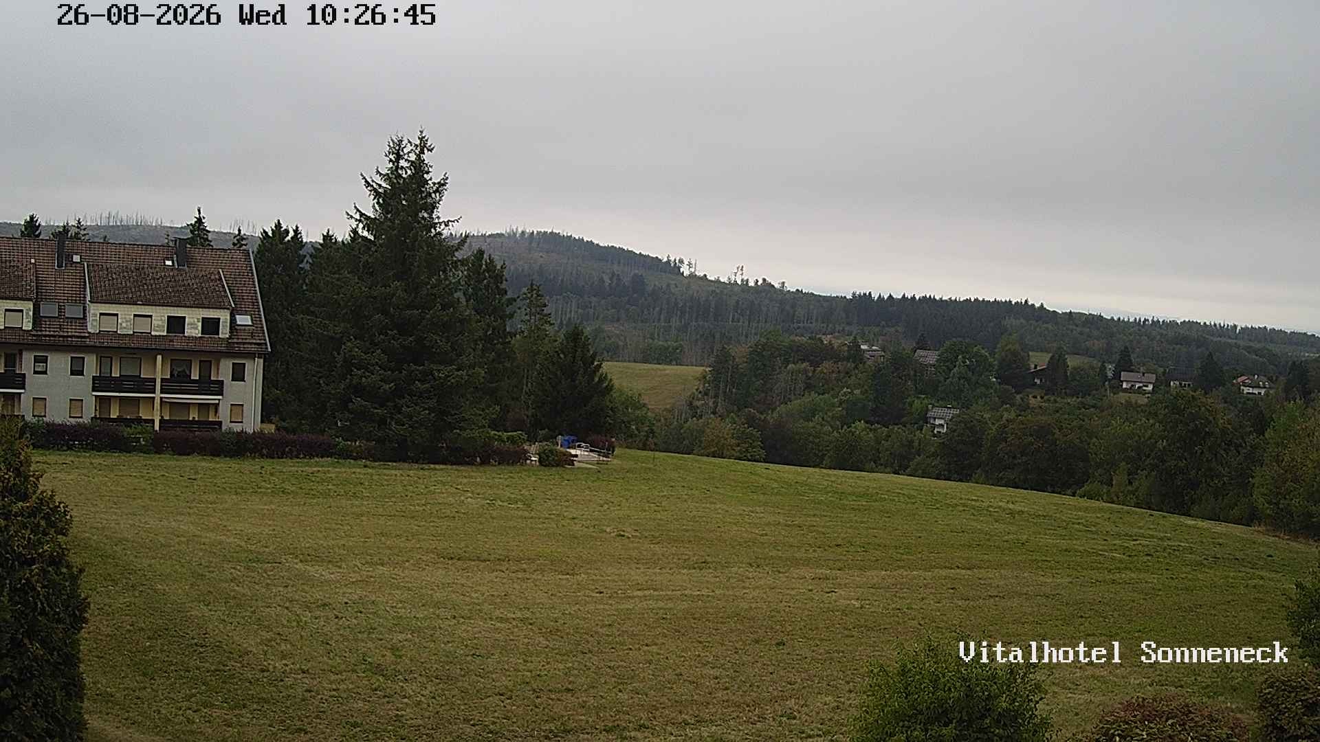 Archived image Webcam Hohegeiß-Braunlage: Panorama view