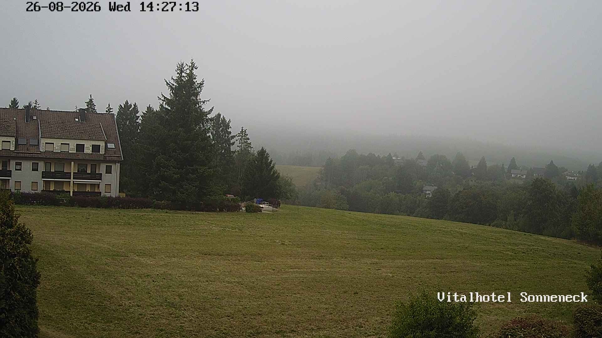 Archived image Webcam Hohegeiß-Braunlage: Panorama view