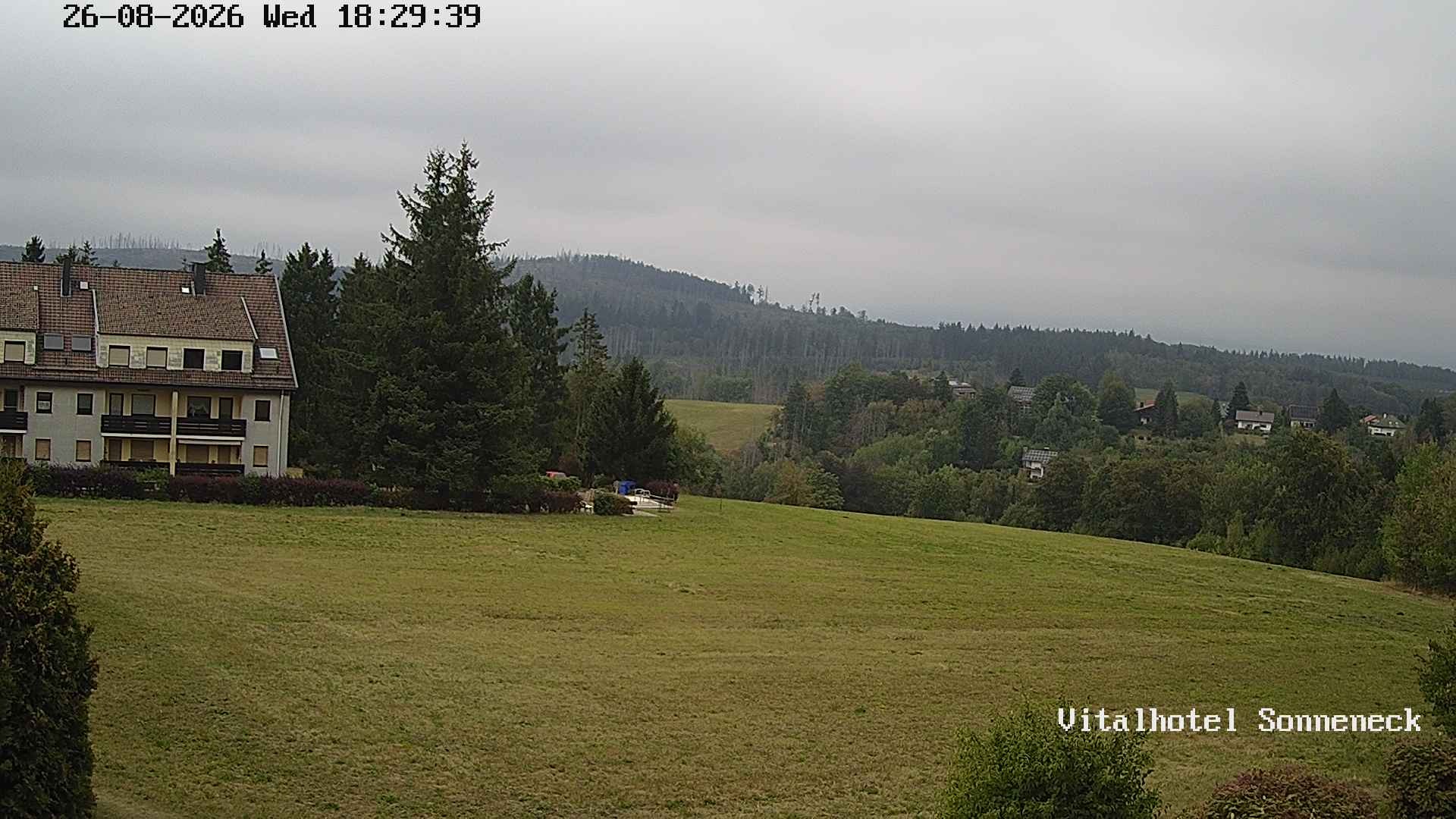 Archived image Webcam Hohegeiß-Braunlage: Panorama view