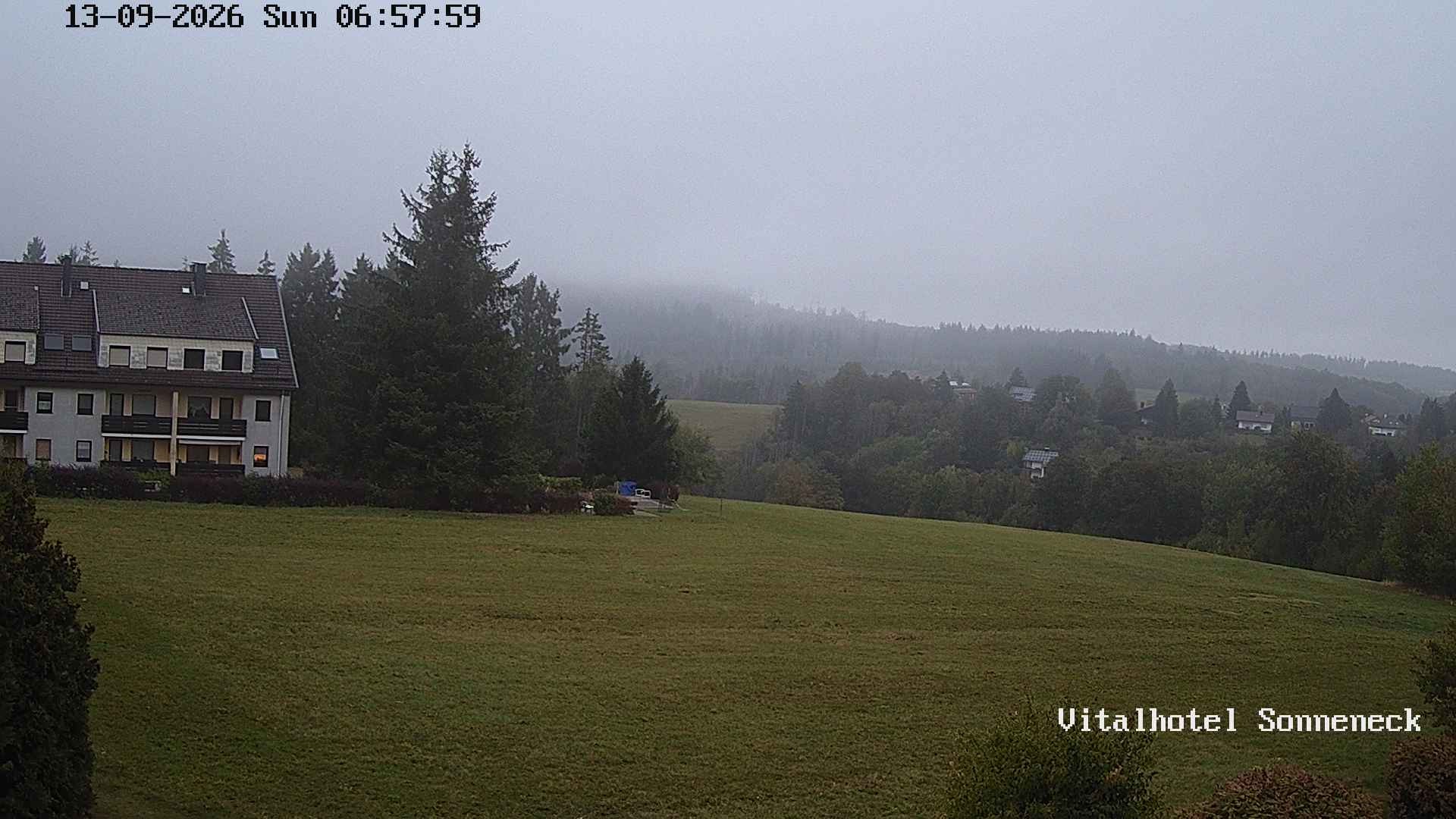Archived image Webcam Hohegeiß-Braunlage: Panorama view