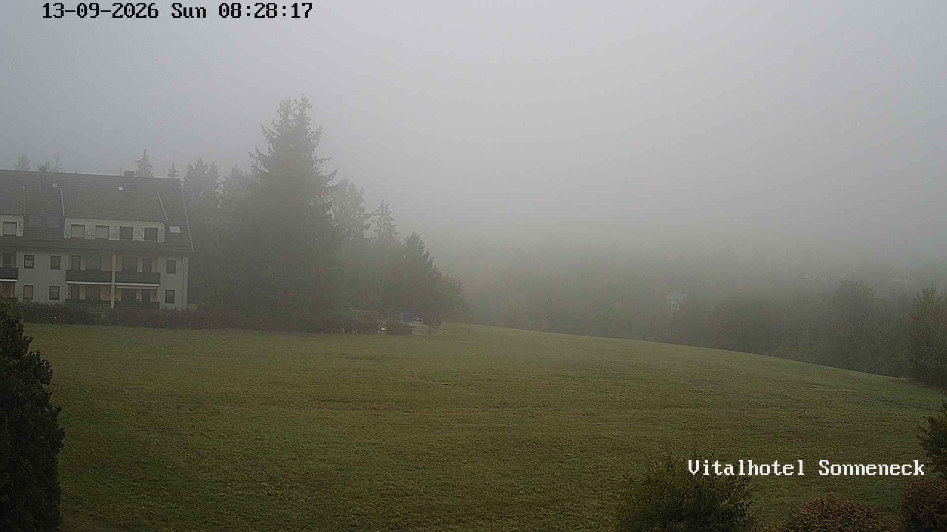 Archived image Webcam Hohegeiß-Braunlage: Panorama view