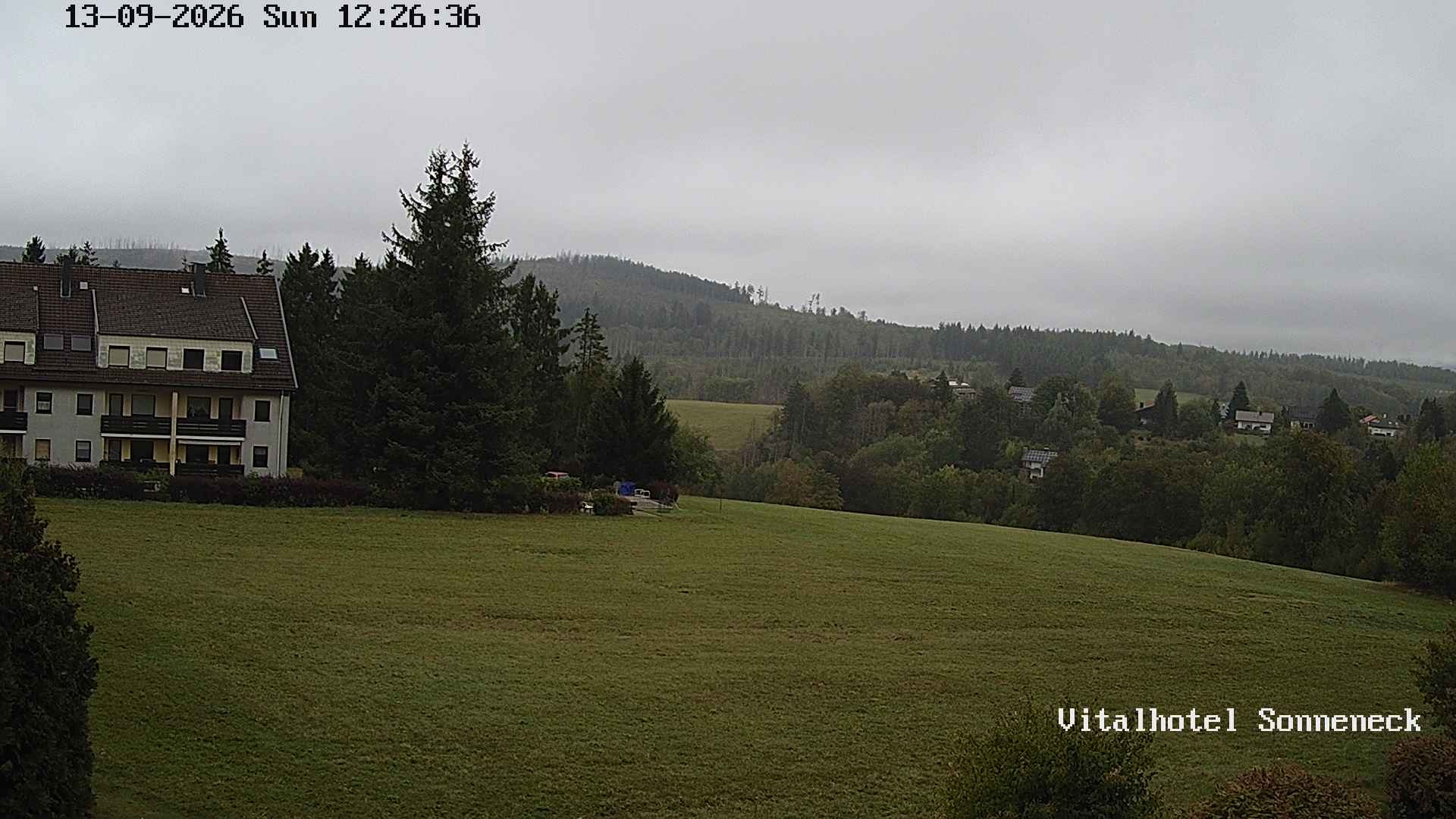 Archived image Webcam Hohegeiß-Braunlage: Panorama view