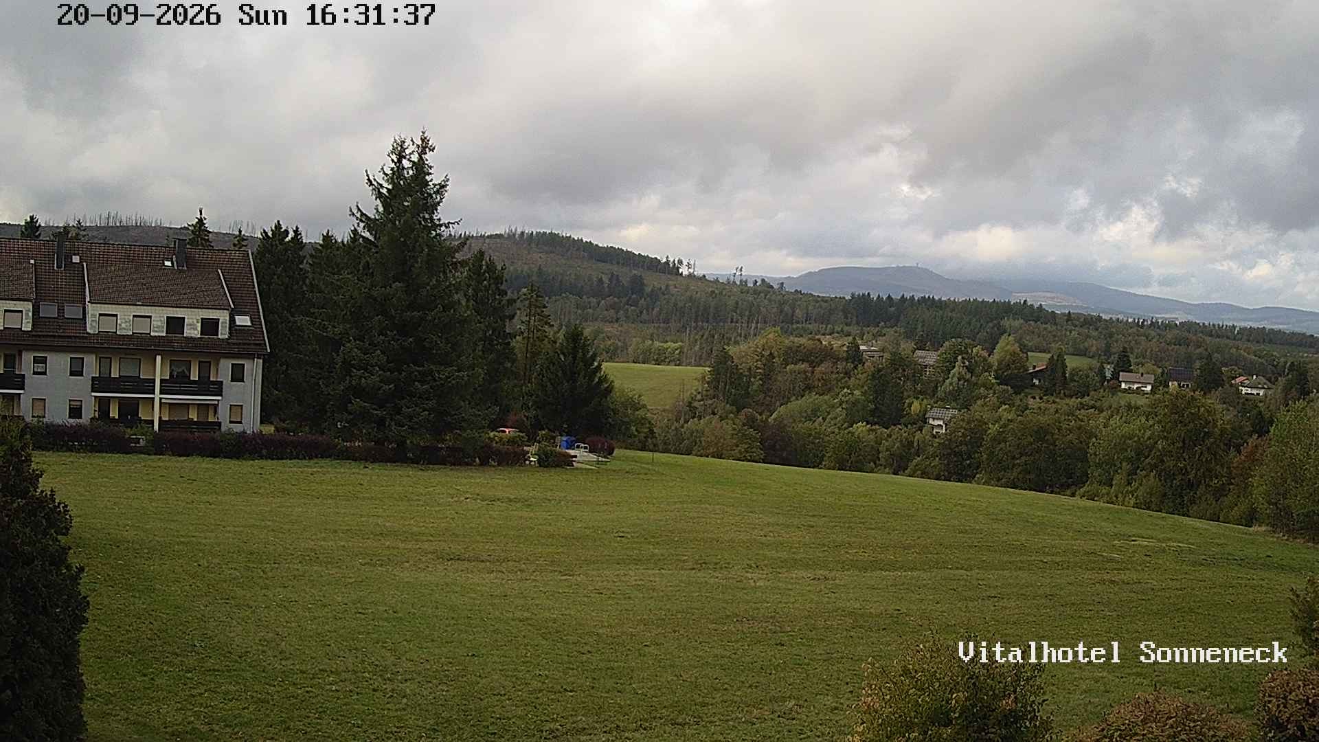 Archived image Webcam Hohegeiß-Braunlage: Panorama view