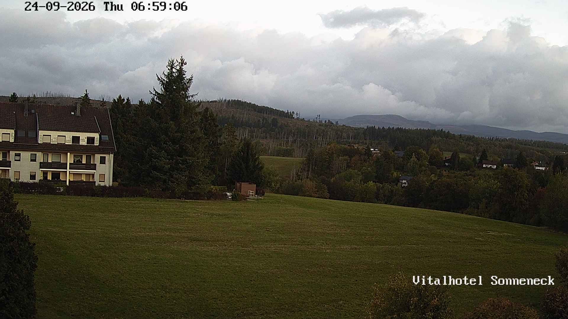 Archived image Webcam Hohegeiß-Braunlage: Panorama view