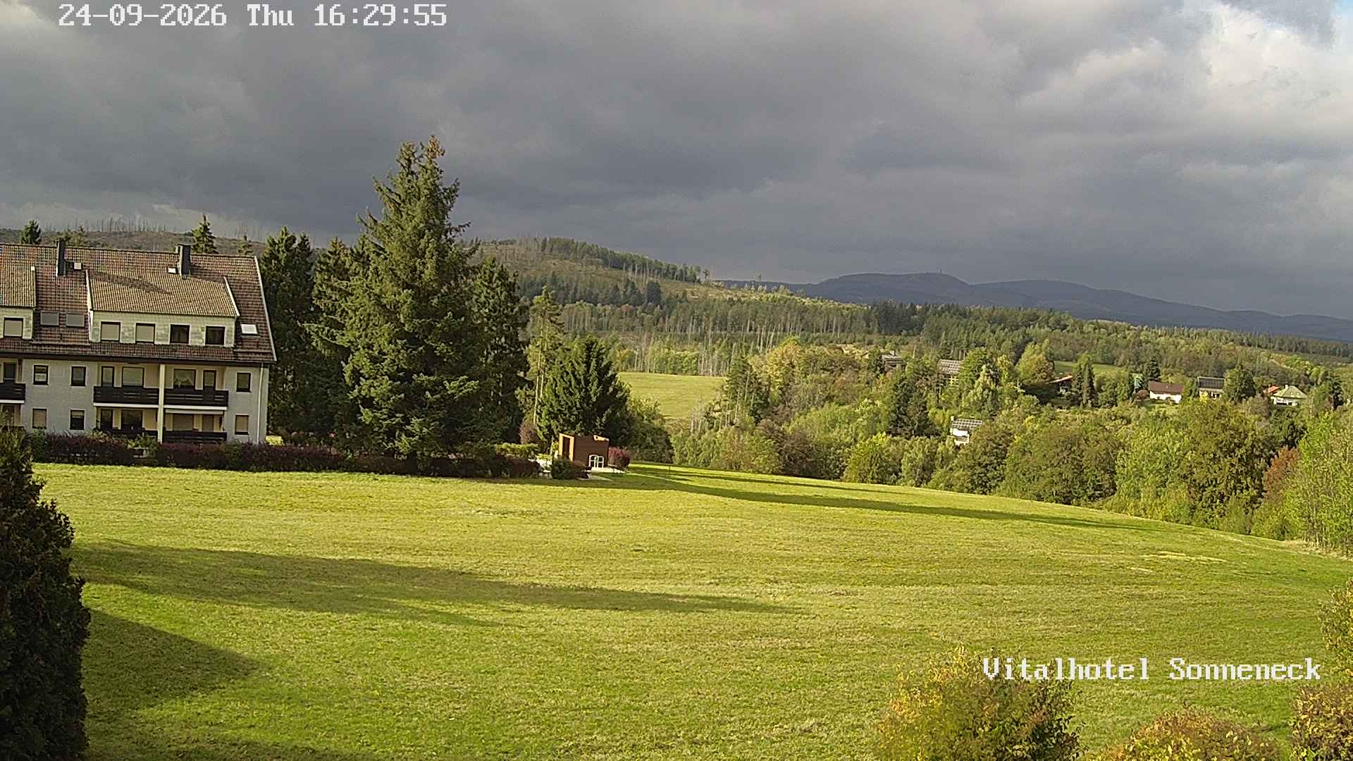 Archived image Webcam Hohegeiß-Braunlage: Panorama view