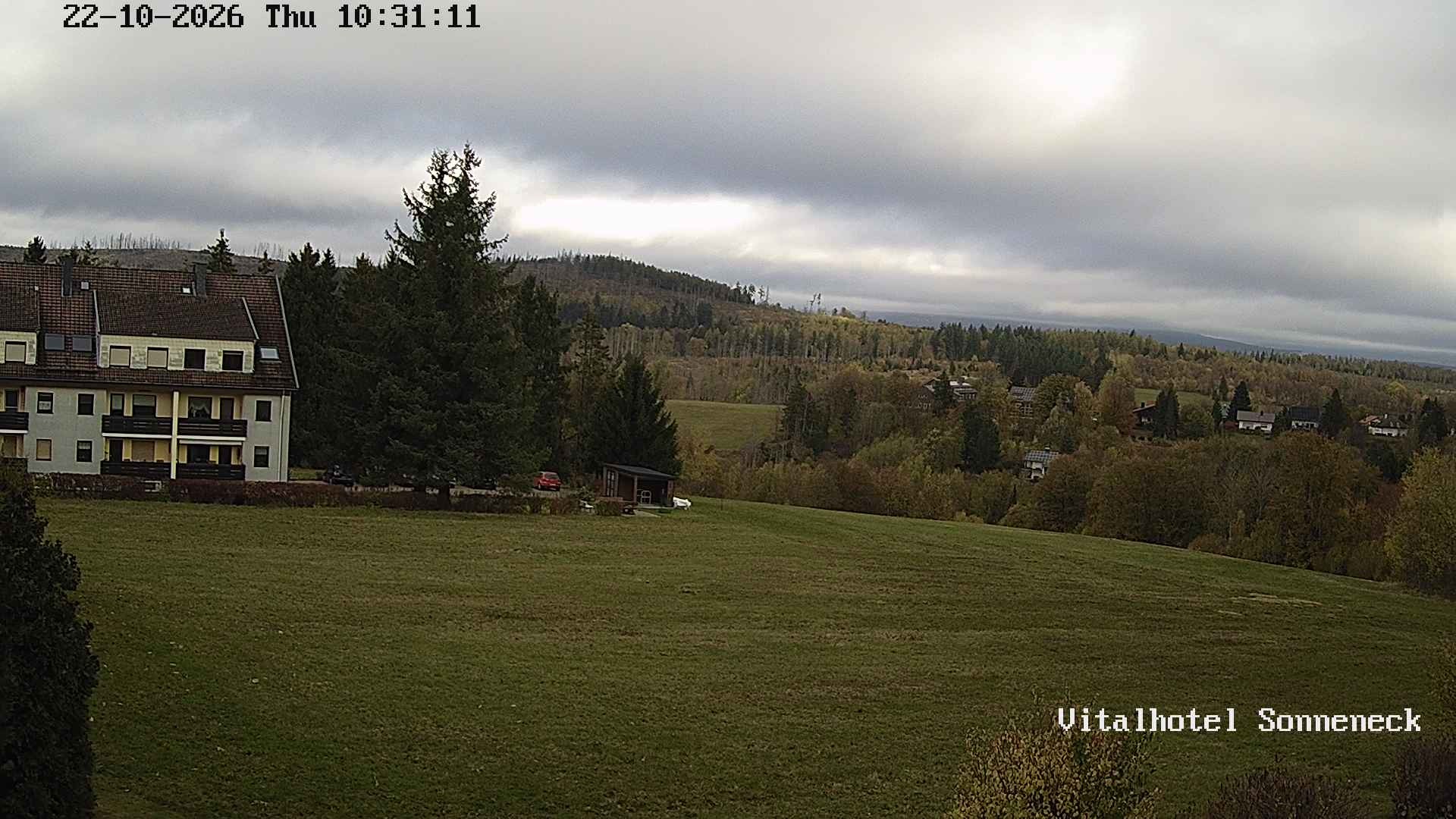 Archiv Foto Webcam Braunlage-Hohegeiß: Blick über das Tal