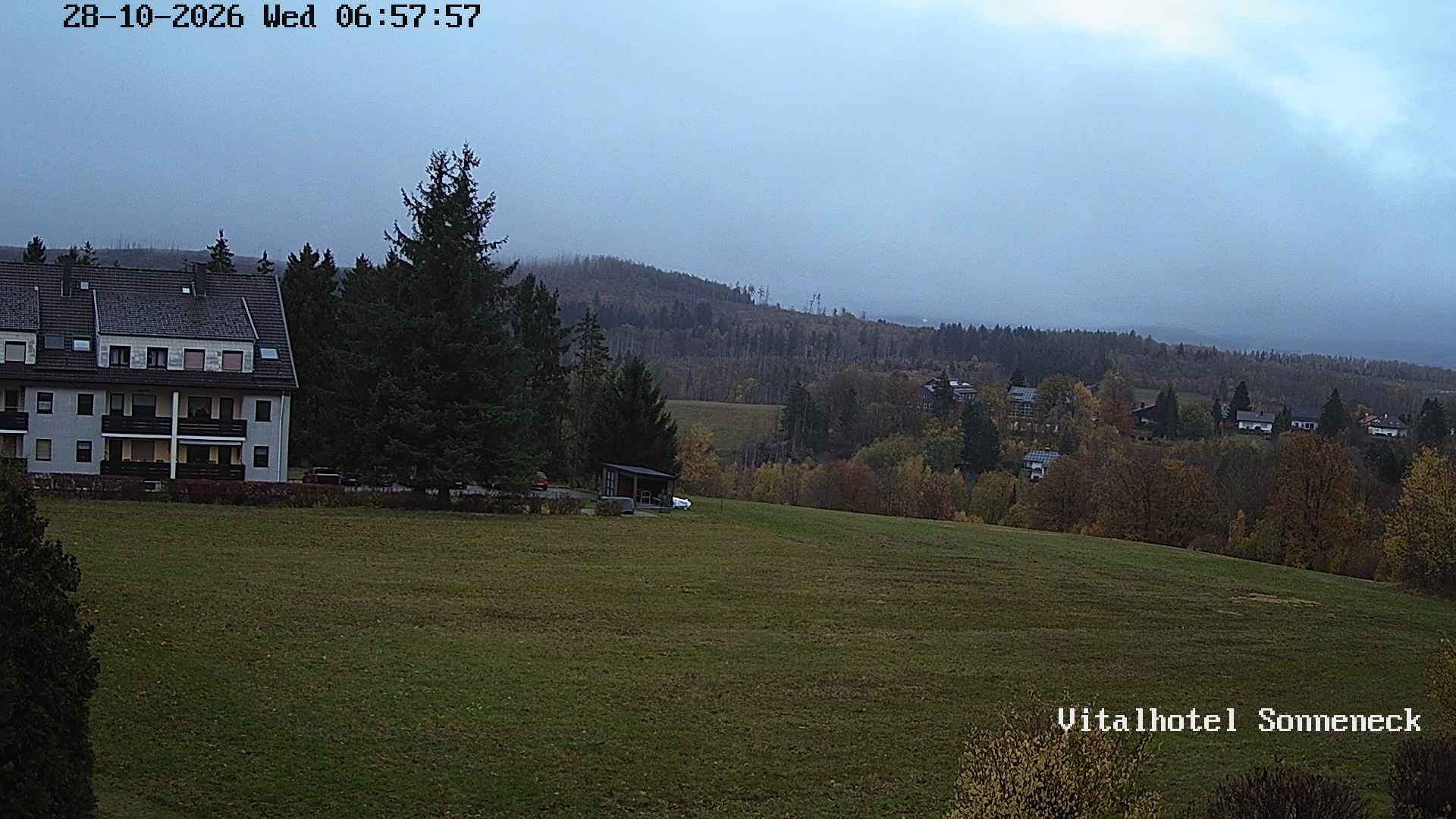 Archived image Webcam Hohegeiß-Braunlage: Panorama view