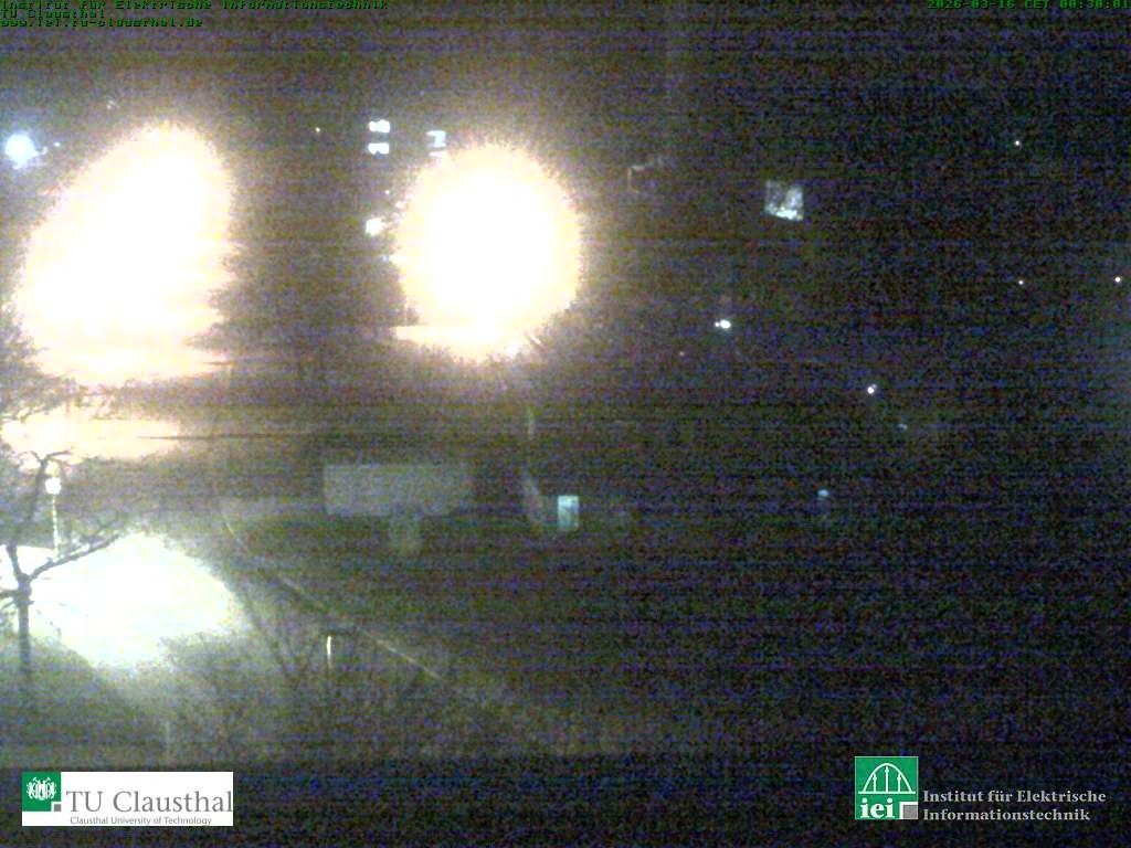 Archived image Webcam Campus TU Clausthal