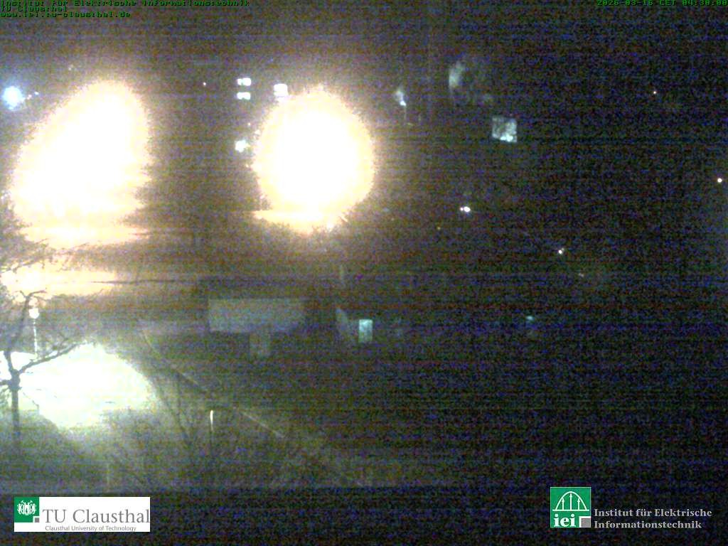 Archived image Webcam Campus TU Clausthal