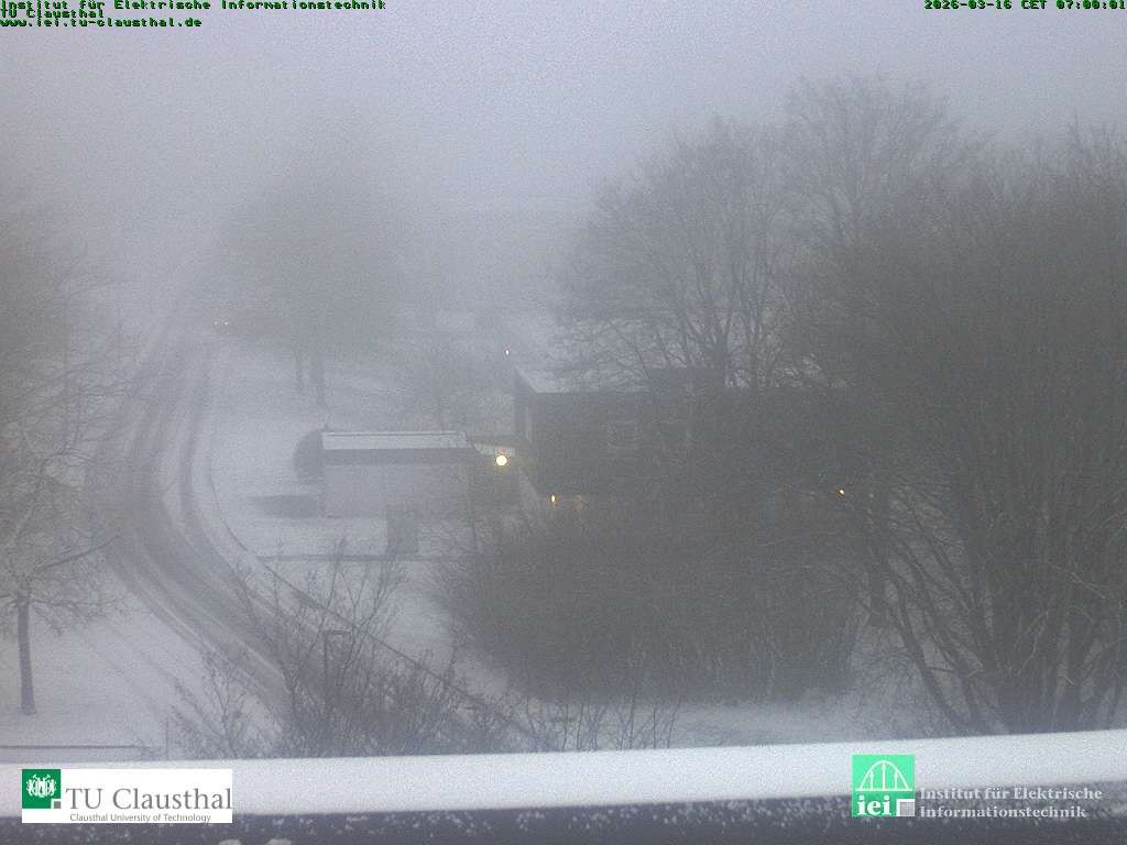 Archived image Webcam Campus TU Clausthal