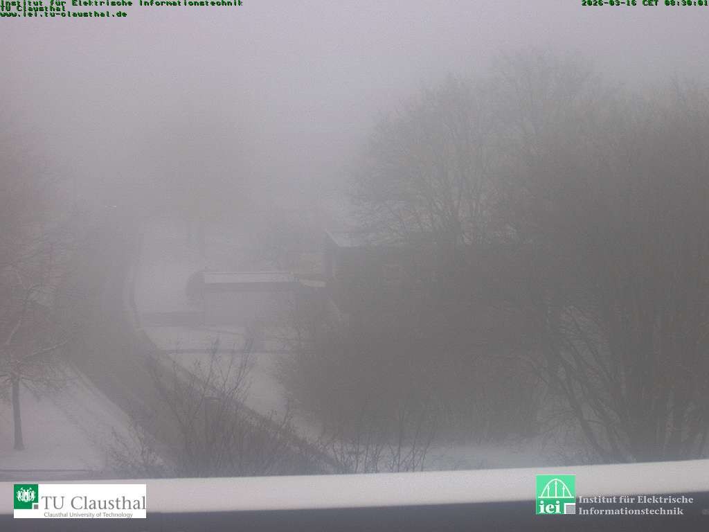 Archived image Webcam Campus TU Clausthal