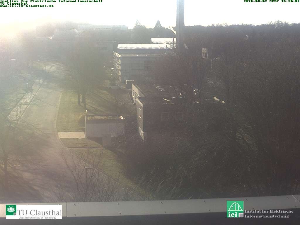 Archived image Webcam Campus TU Clausthal