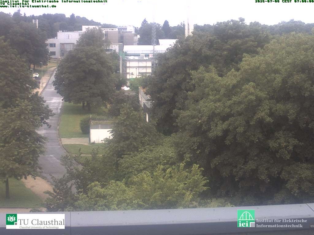 Archived image Webcam Campus TU Clausthal