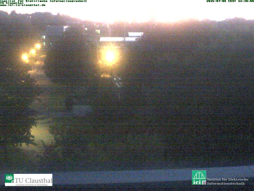 Archived image Webcam Campus TU Clausthal
