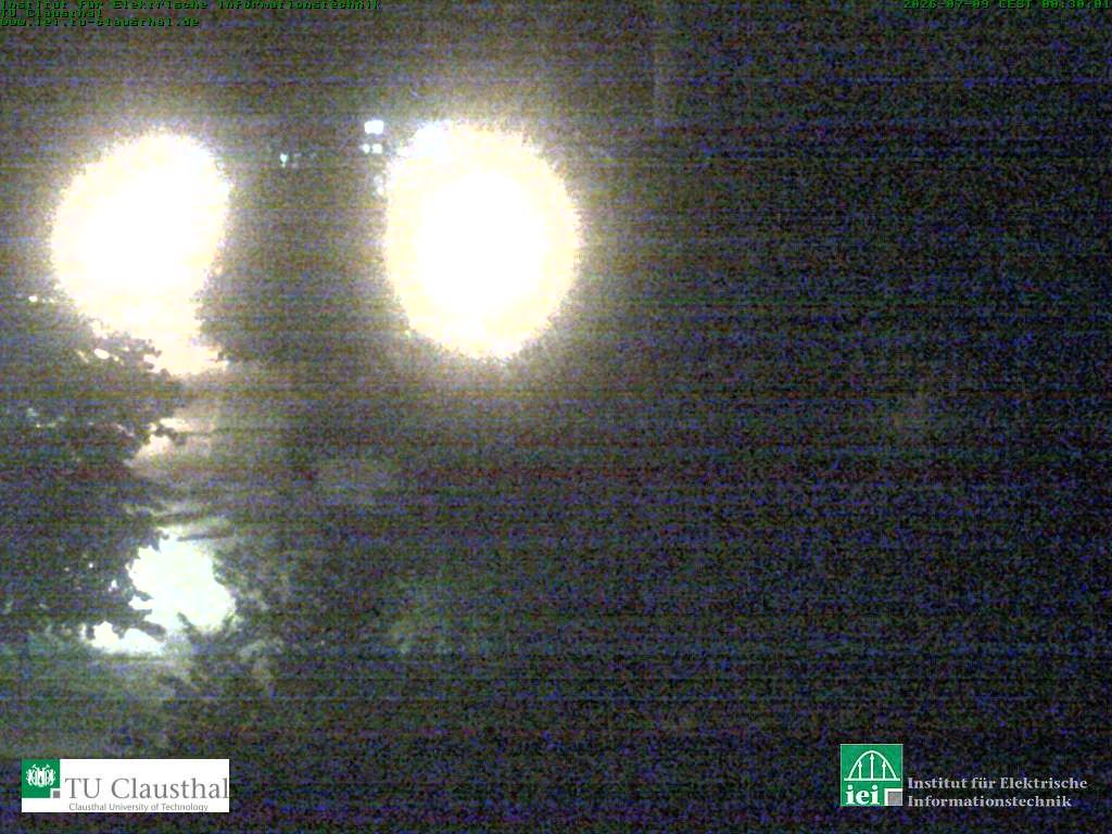 Archived image Webcam Campus TU Clausthal
