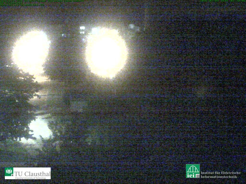 Archived image Webcam Campus TU Clausthal