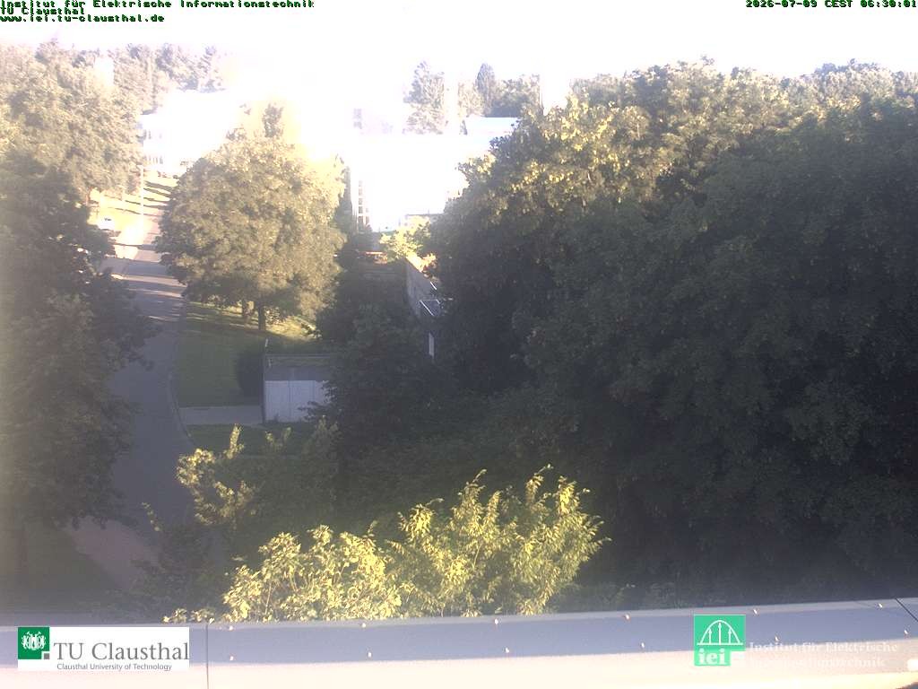 Archived image Webcam Campus TU Clausthal
