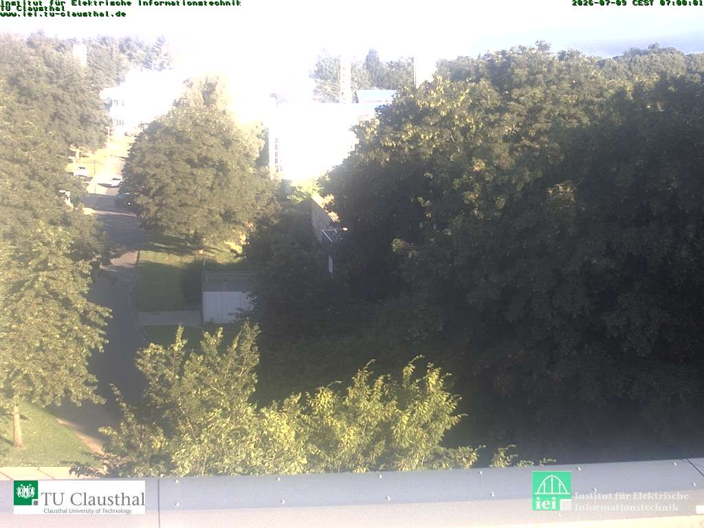 Archived image Webcam Campus TU Clausthal
