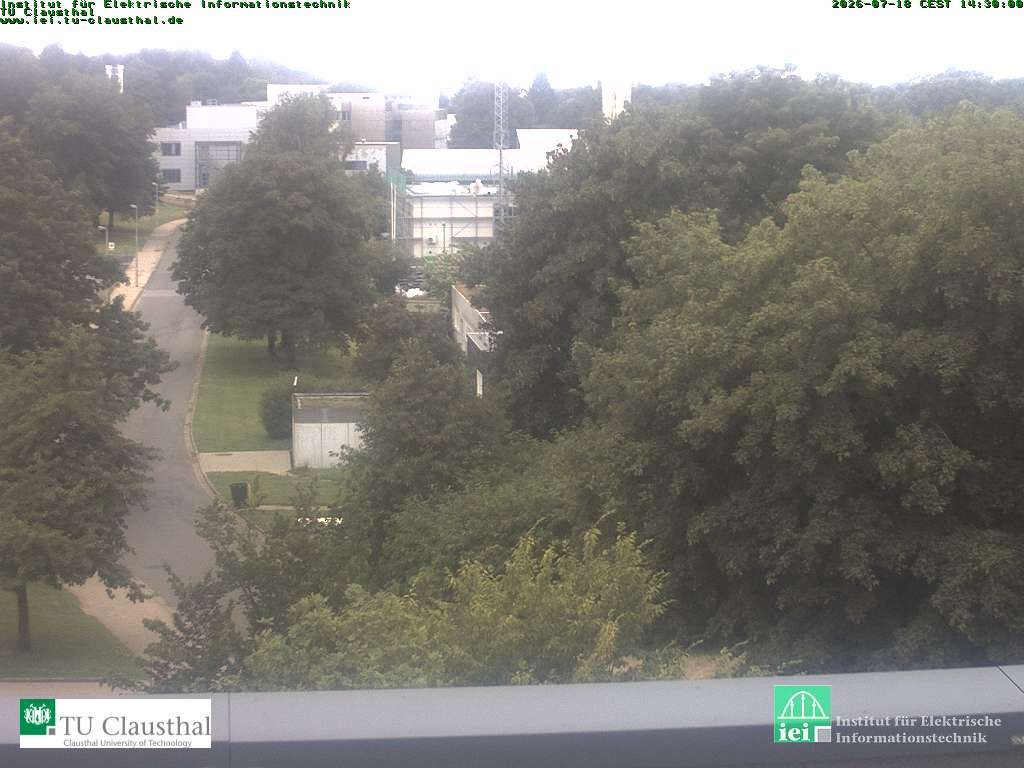 Archived image Webcam Campus TU Clausthal