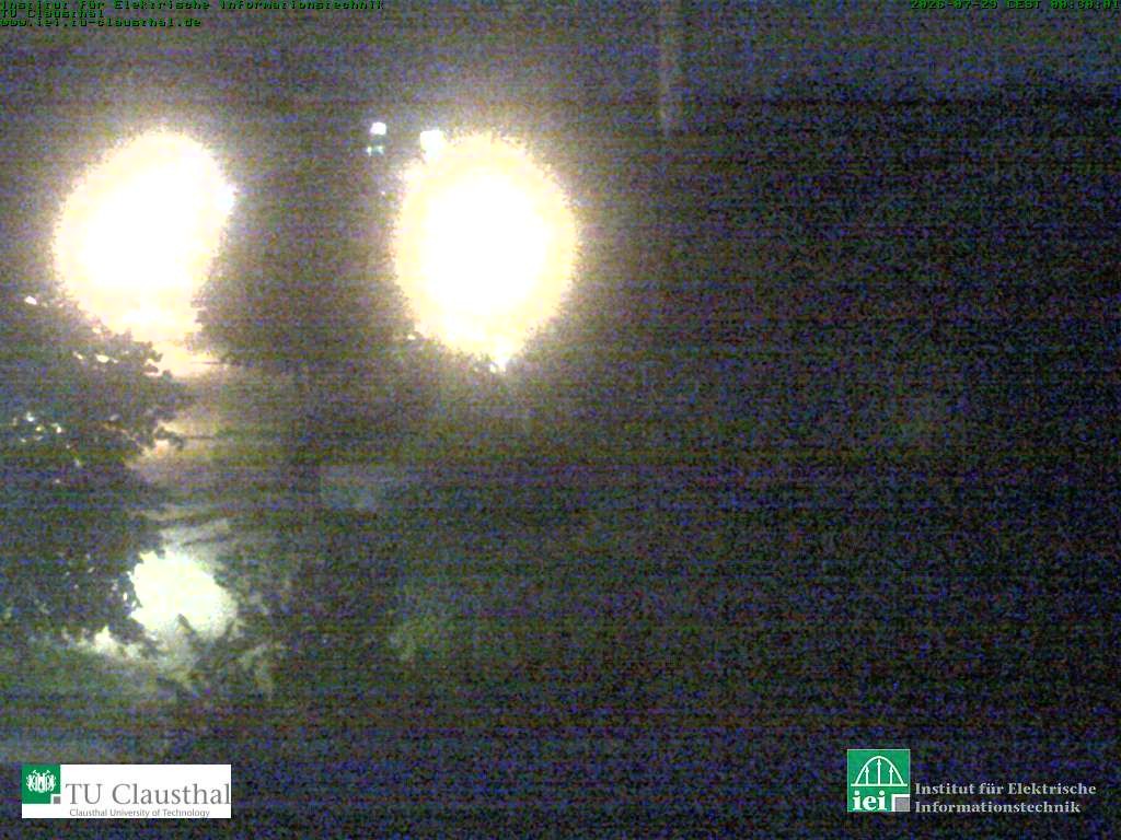 Archived image Webcam Campus TU Clausthal