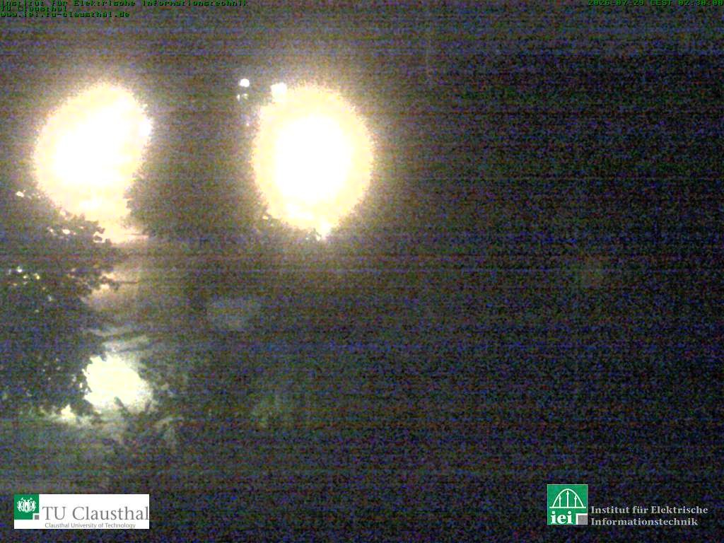 Archived image Webcam Campus TU Clausthal