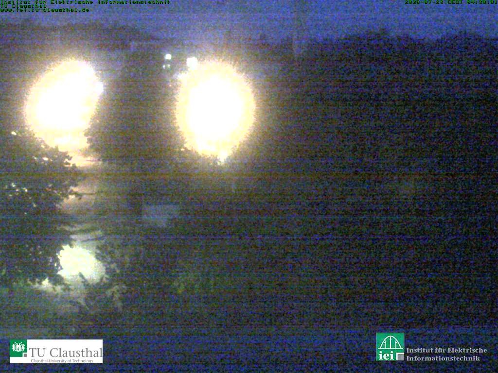 Archived image Webcam Campus TU Clausthal