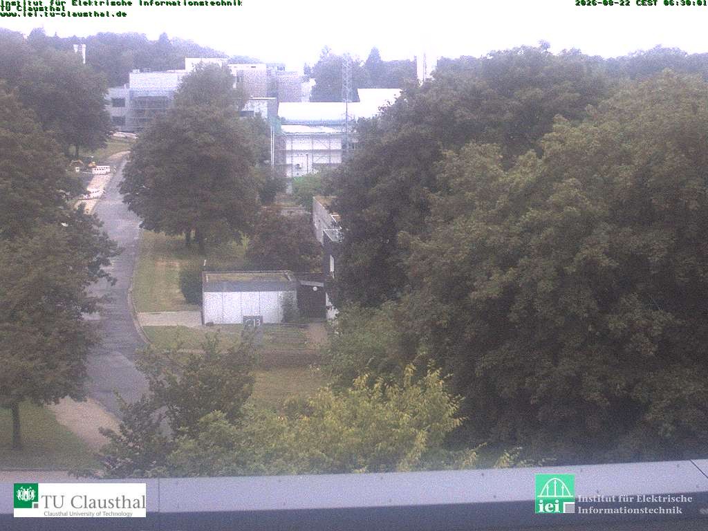Archived image Webcam Campus TU Clausthal