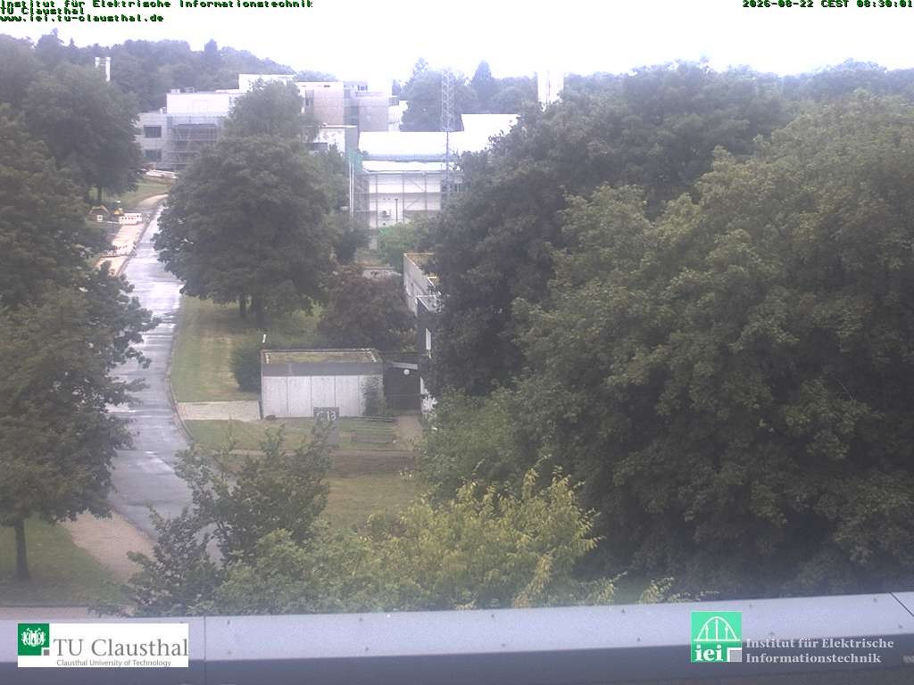 Archived image Webcam Campus TU Clausthal