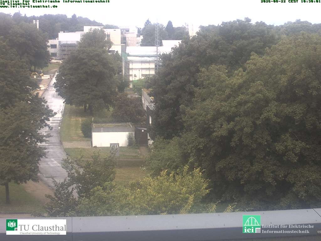 Archived image Webcam Campus TU Clausthal