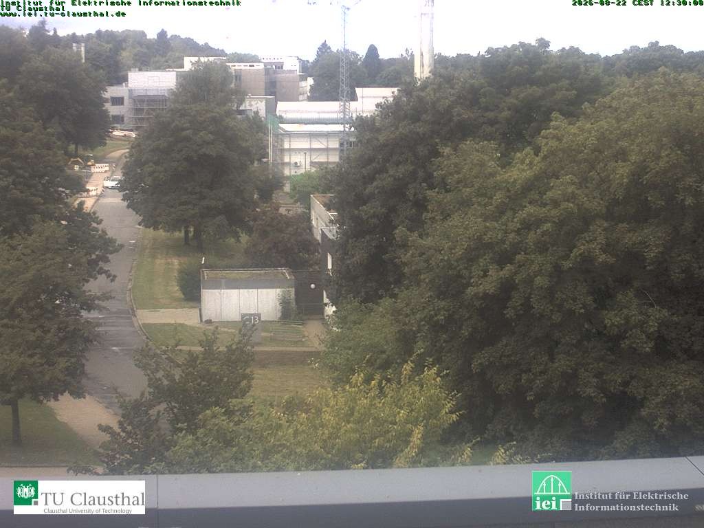 Archived image Webcam Campus TU Clausthal